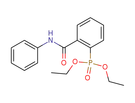 Molecular Structure of 41327-48-4 ((2-PHENYLCARBAMOYL-PHENYL)-PHOSPHONIC ACID DIETHYL ESTER)