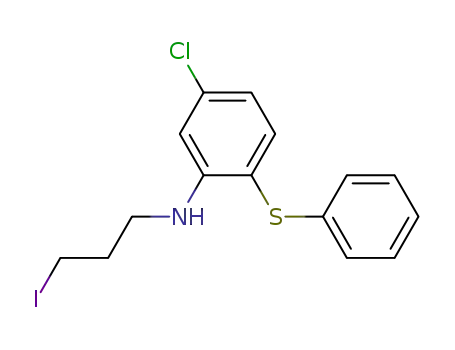 (5-Chloro-2-phenylsulfanyl-phenyl)-(3-iodo-propyl)-amine