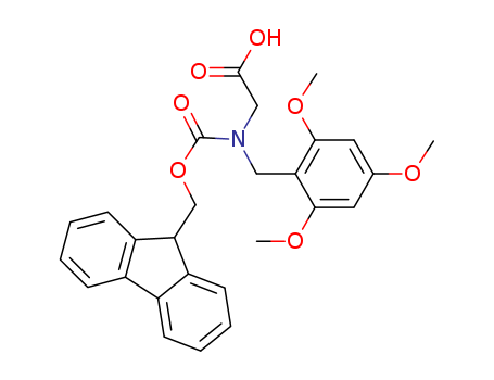 Fmoc-N-(2,4,6-trimethoxybenzyl)-glycine cas no. 166881-43-2 98%