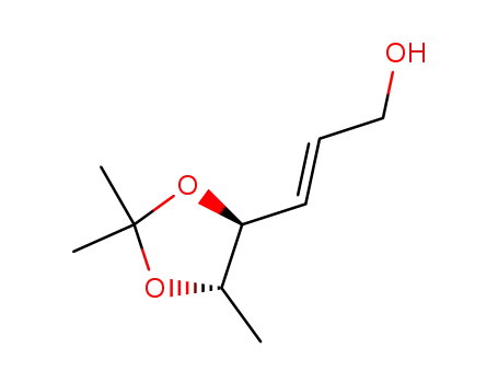 (4S,5S,2E)-4,5-isopropylidenedioxyhex-2-ene-1-ol
