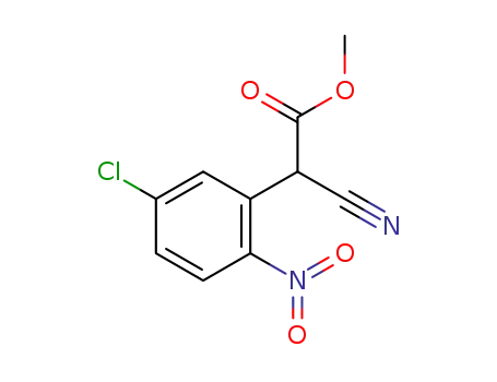 메틸 2-(5-클로로-2-니트로페닐)-2-시아노아세테이트