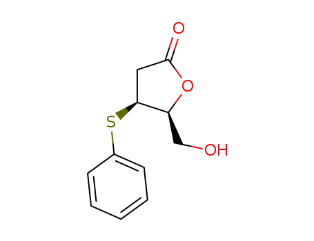 (4S,5S)-5-(hydroxymethyl)-4-(phenylthio)dihydrofuran-2(3H)-one