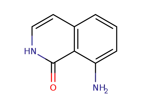 Molecular Structure of 216097-69-7 (8-aMinoisoquinolin-1-ol)