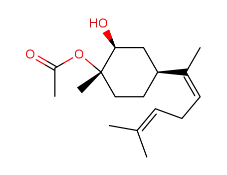 (2S,3S,6S,7Z)-3-acetoxy-2-hydroxy-7,10-bisaboladiene