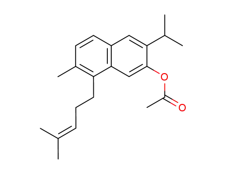 12-acetoxy-5,10-friedo-4,5-seco-abieta-3,5<sup>(10)</sup>,6,8,11,13-hexaene