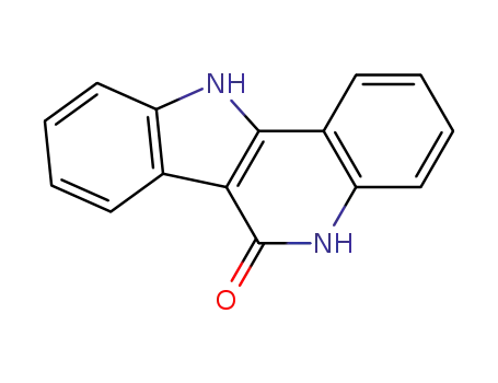 Molecular Structure of 18735-98-3 (5,11-dihydro-6H-indolo[3,2-c]quinolin-6-one)