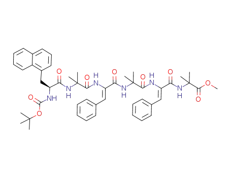 Boc-L-Nap-(Aib-ΔPhe)2-Aib-OMe