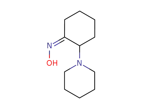 (Z)-2-(piperidin-1-yl)cyclohexan-1-one oxime