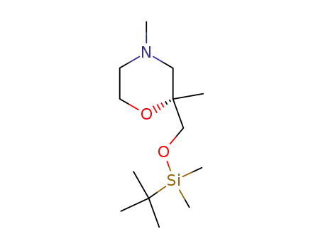 (S)-2-[[(tert-Butyldimethylsilyl)oxy]methyl]-2,4-dimethylmorpholine