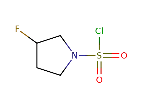 3-fluoropyrrolidine-1-sulfonyl chloride