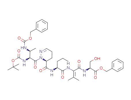 Boc-Dab(Cbz)-Pya-Nva-ΔVal-Ser-OBzl