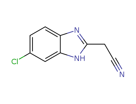 1H-Benzimidazole-2-acetonitrile,5-chloro-(9CI)