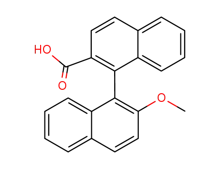 [1,1'-Binaphthalene]-2-carboxylic acid, 2'-methoxy-, (S)-