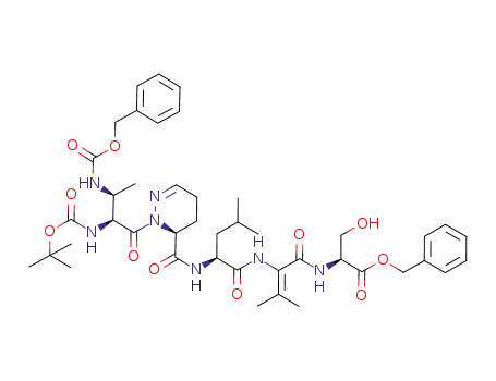 Boc-Dab(Cbz)-Pya-Leu-ΔVal-Ser-OBzl