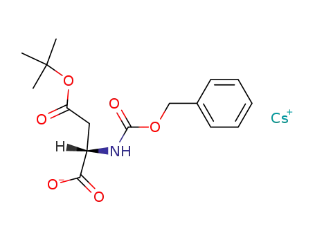 Caesium; (S)-2-benzyloxycarbonylamino-3-tert-butoxycarbonyl-propionate
