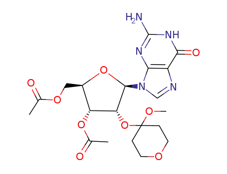 3',5'-di-O-acetyl-2'-O-(4-methoxytetrahydropyran-4-yl)guanosine