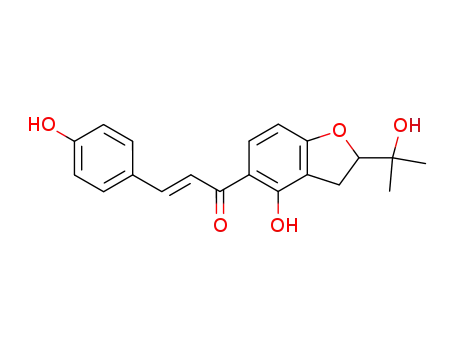 Molecular Structure of 84575-13-3 (Bakuchalcone)