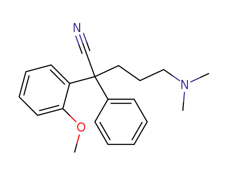 5-Dimethylamino-2-(2-methoxy-phenyl)-2-phenyl-pentanenitrile