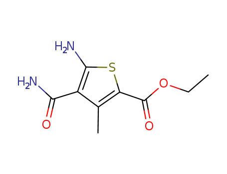 ETHYL 5-AMINO-4-(AMINOCARBONYL)-3-METHYL-2-THIOPHENECARBOXYLATE
