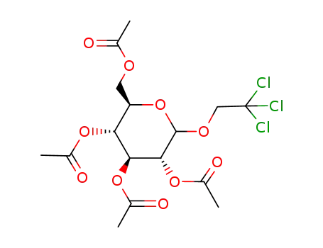 2,2,2-trichloroethyl 2,3,4,6-tetra-O-acetyl-α/β-D-glucopyranoside