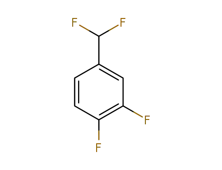 Molecular Structure of 1214379-64-2 (4-(Difluoromethyl)-1,2-difluorobenzene)