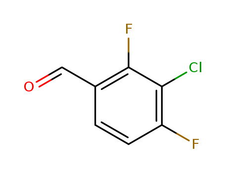 3-Chloro-2,4-difluorobenzaldehyde cas no. 127675-46-1 98%
