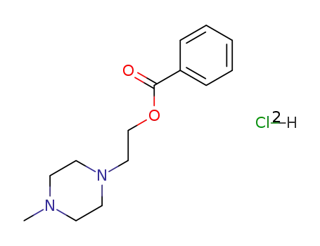 Benzoic acid 2-(4-methyl-piperazin-1-yl)-ethyl ester; hydrochloride