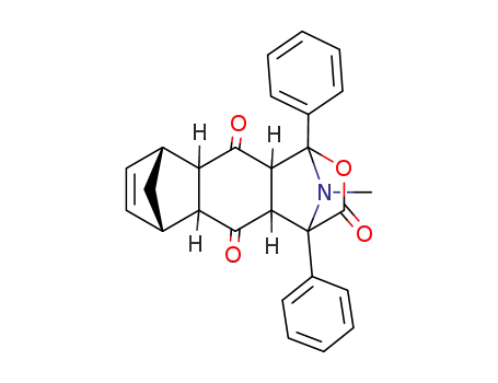 11-methyl-1,4-diphenyl-1,4,4a,5a,6,9,9a,10a-octahydro-1,4-epiazano-6,9-methano-benzo[<i>g</i>]isochromene-3,5,10-trione