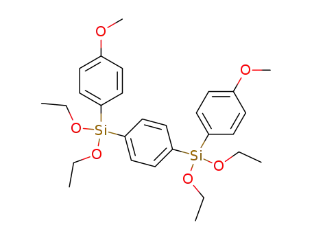 p-Phenylen-bis-<diethoxy-4-methoxy-phenylsilan>