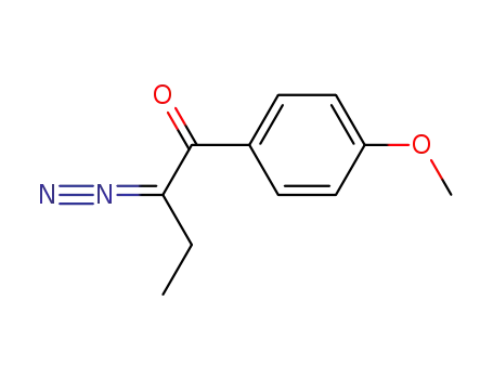 2-diazo-1-(4-methoxy-phenyl)-butan-1-one