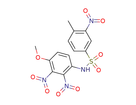 2-nitro-toluene-4-sulfonic acid-(4-methoxy-2,3-dinitro-anilide)