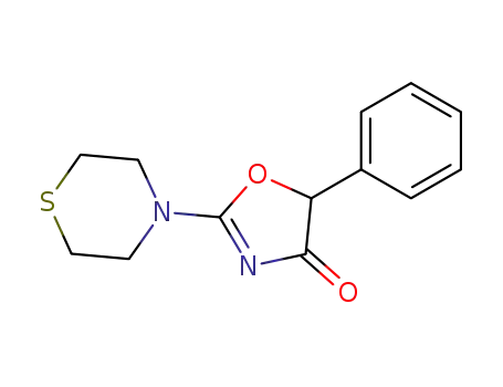 5-Phenyl-2-(thiomorpholino)-2-oxazoline-4-one