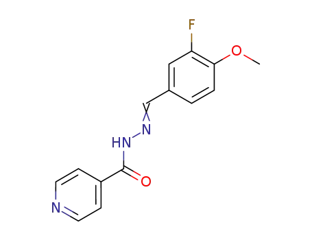 Isonicotinic acid [1-(3-fluoro-4-methoxy-phenyl)-meth-(E)-ylidene]-hydrazide