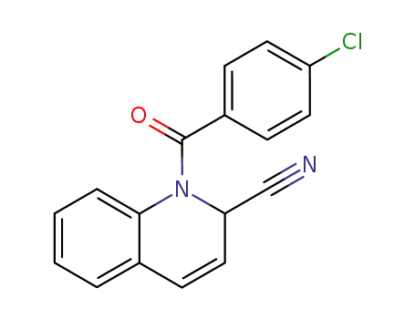 1-(4-chlorobenzoyl)-1,2-dihydro-2-quinolinecarbonitrile