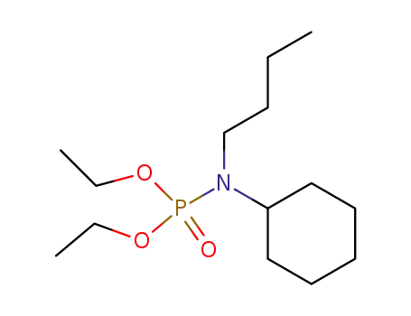 Butyl-cyclohexyl-phosphoramidic acid diethyl ester