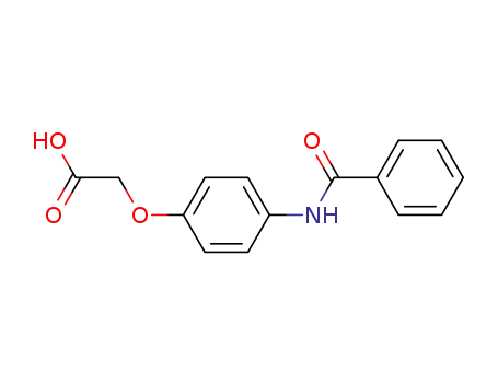 Molecular Structure of 293761-49-6 ((4-benzoylamino-phenoxy)-acetic acid)