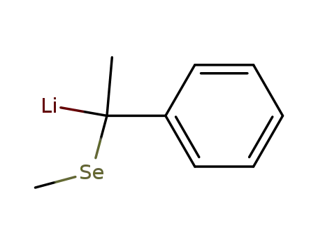 Molecular Structure of 109289-60-3 (1-lithio-1-methylseleno-1-phenylethane)
