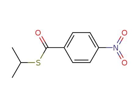 Benzenecarbothioic acid, 4-nitro-, S-(1-methylethyl) ester