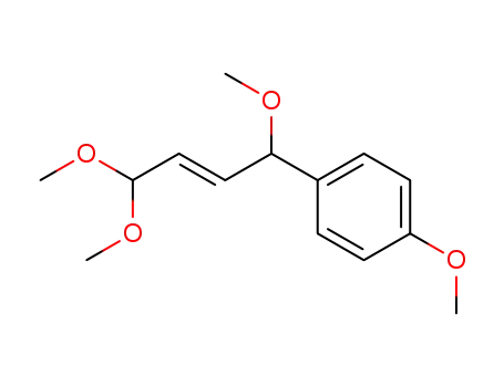 Benzene, 1-methoxy-4-(1,4,4-trimethoxy-2-butenyl)-, (E)-