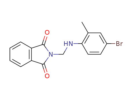 <i>N</i>-(4-bromo-2-methyl-anilinomethyl)-phthalimide
