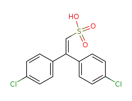 2,2-Bis-(4-chloro-phenyl)-ethenesulfonic acid