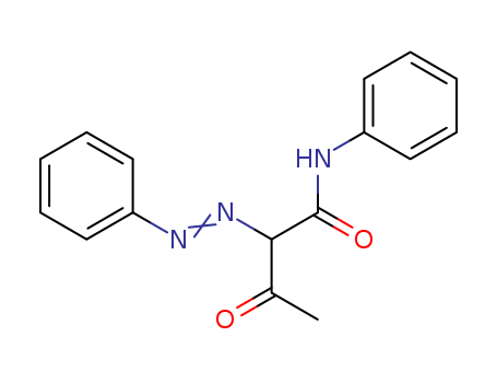 Butanamide, 3-oxo-N-phenyl-2-(phenylazo)-