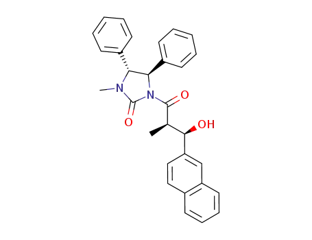 (4R,5R)-3-((2R,3R)-3-hydroxy-2-methyl-3-(2-naphthyl)-1-oxopropyl)-4,5-diphenyl-1-methyl-2-imidazolidinone