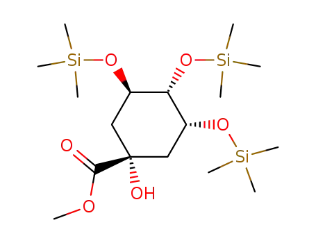 3,4,5-tris-O-trimethylsilylquinate de methyle