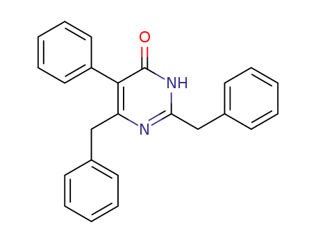 2,6-dibenzyl-5-phenyl-3<i>H</i>-pyrimidin-4-one