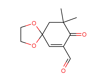 9,9-Dimethyl-8-oxo-1,4-dioxaspiro[4.5]dec-6-ene-7-carbaldehyde