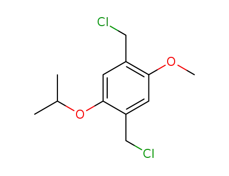 1,4-Bis-(chlormethyl)-2-methoxy-5-isopropyloxy-benzol