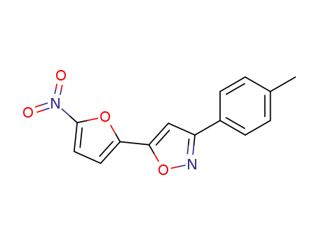 5-(5-nitro-furan-2-yl)-3-<i>p</i>-tolyl-isoxazole