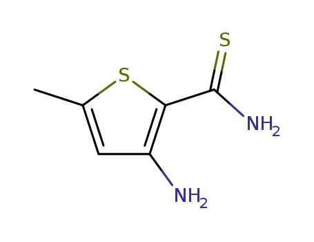 3-amino-5-methylthiophene-2-thiocarboxamide