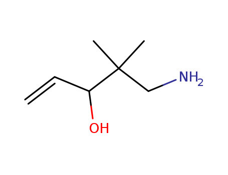 1-Penten-3-ol, 5-amino-4,4-dimethyl-